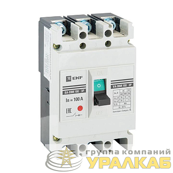 Выключатель автоматический 3п 100/32А 35кА ВА-99М PROxima EKF 