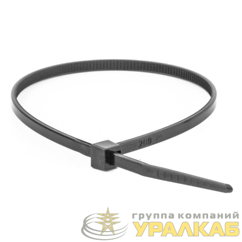 Хомут кабельный 3.6х370 полиамид черн. (уп.100шт) DKC 