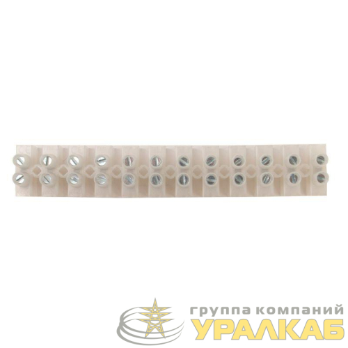 Колодка клеммная полиамид 12х4мм винт. п/а OK-433-12-NY DKC 