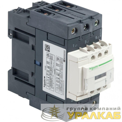 Контактор 3п 65А D65 1НО+1Н3 220В AC SchE 