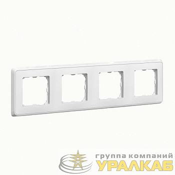 Рамка 4-м Cariva бел. Leg 