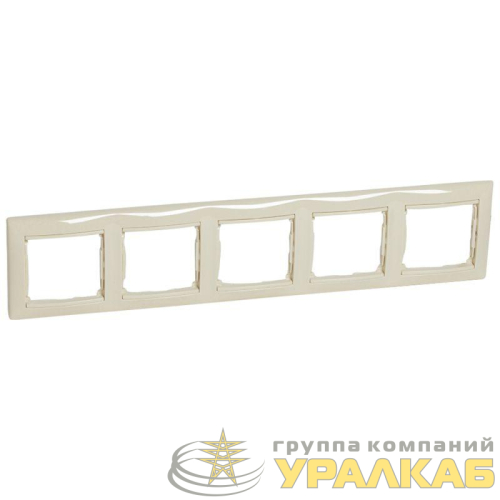 Рамка 5-м Valena горизонт. сл. кость Leg 