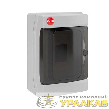 Щиток ОП на 4 мод. IP65 серый DKC 