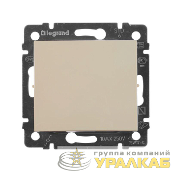 Механизм переключателя проходного 1-кл. СП Valena 10А IP31 250В сл. кость Leg 