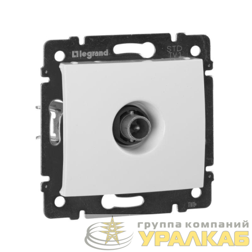 Механизм розетки TV СП Valena 1.5дБ бел. Leg 