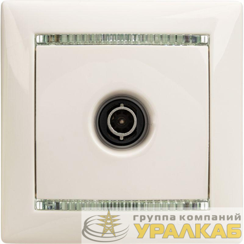 Механизм розетки TV СП Valena 1.5дБ бел. Leg 