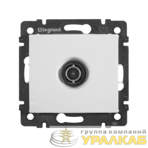 Механизм розетки TV СП Valena 1.5дБ бел. Leg 