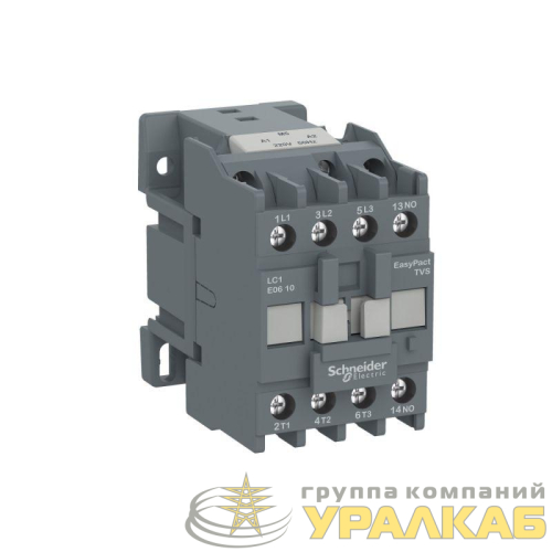 Контактор 3п 25А 1НО 220В AC TeSys E SchE 
