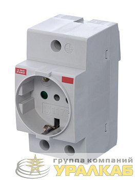 Розетка щитовая M1173 16А 2P+N ABB 