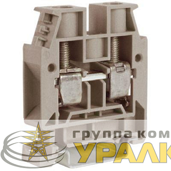 Клемма винт. CBC.16/GR 16кв.мм сер. DKC 