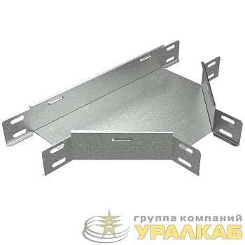 Отвод для лотка Т-образ. 100х50 сталь 0.8мм TD50-100 КМ 