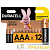 Элемент питания алкалиновый AAA/LR03/MX 2400 Basic BL-12 (блист.12шт) Duracell 