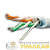 Кабель витая пара F/UTP кат.5e 2х2х24AWG solid CU PVC Standart сер. 500м (м) SUPRLAN 