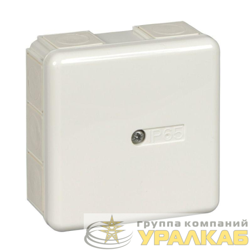 Коробка соединительная 87х87х40 IP65 10 сальн. SchE 