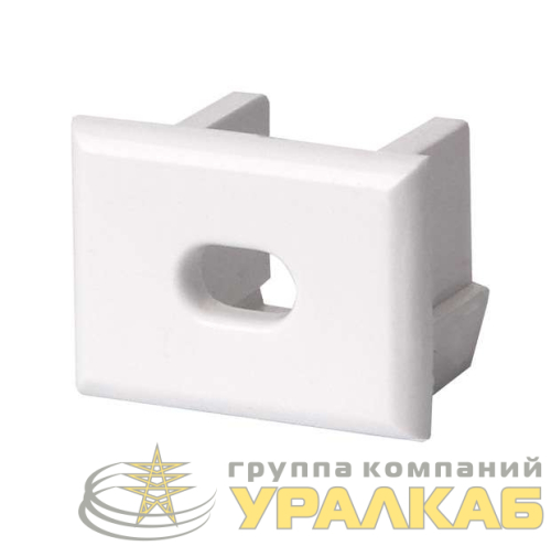 Заглушка торцевая для профиля PAL 1612 сквозная JazzWay 