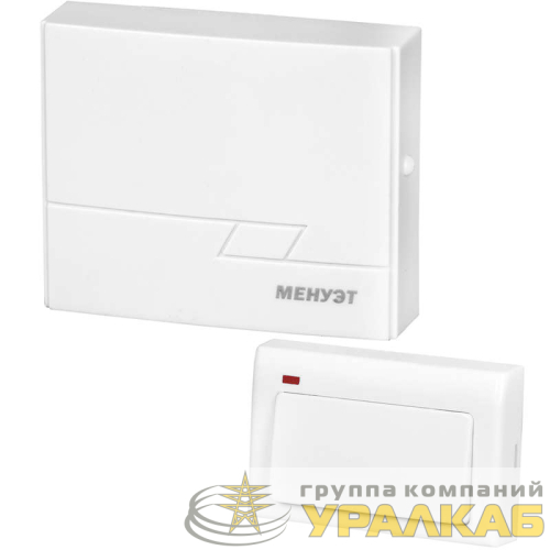 Звонок беспроводной Менуэт 16 мел. 50м 2ААх1.5В Тритон 