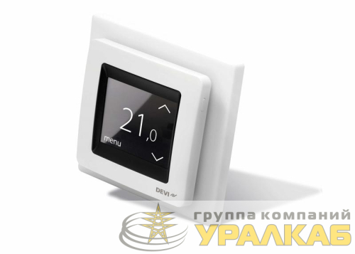 Терморегулятор DEVIreg Touch 16А с комбинацией датчиков бел. DEVI 