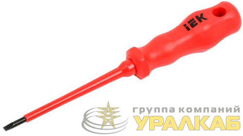 Отвертка шлицевая Profi 4.0х100мм 1000В IEK 