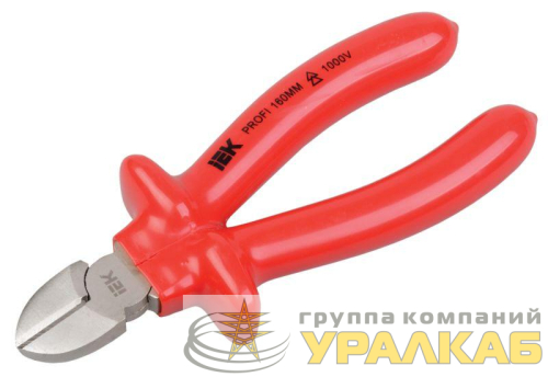 Кусачки боковые Profi 160мм 1000В IEK 