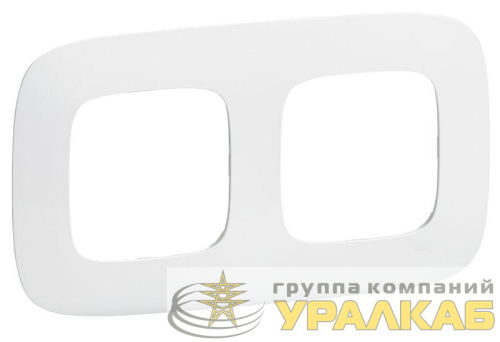 Рамка 2-м Valena Allure универсальная бел. Leg 