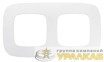 Рамка 2-м Valena Allure универсальная бел. Leg 