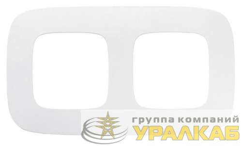 Рамка 2-м Valena Allure универсальная бел. Leg 