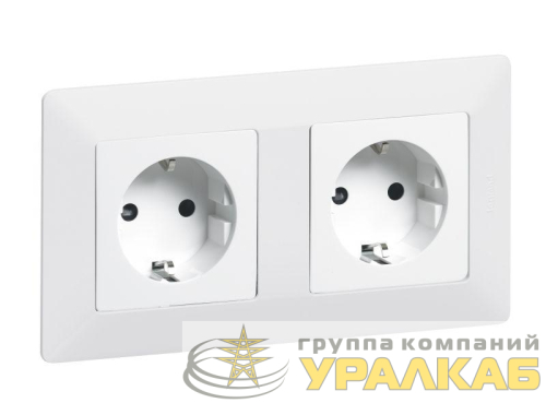 Рамка 2-м Valena Life универсальная бел. Leg 