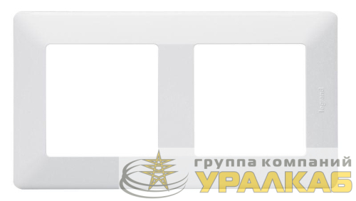 Рамка 2-м Valena Life универсальная бел. Leg 