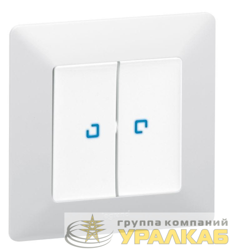 Рамка 1-м Valena Life универсальная бел. Leg 