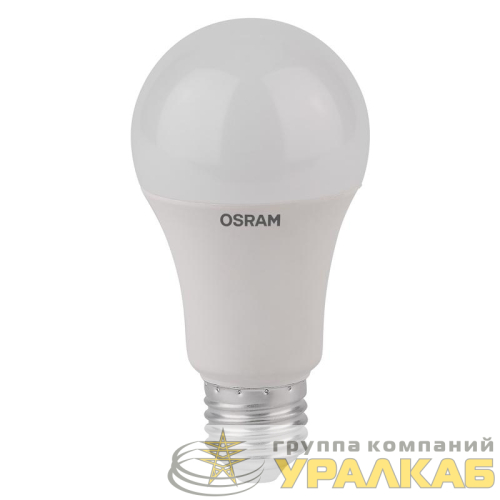 Лампа светодиодная LED Star Classic A 100 10W/827 10Вт грушевидная матовая 2700К тепл. бел. E27 1060лм 220-240В пластик. OSRAM 