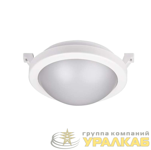 Светильник светодиодный "Банник" PBH-PC3-RA 8Вт 4000К IP65 пылевлагозащ. white (аналог НПБ) JazzWay 