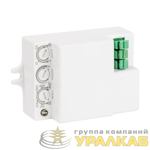 Датчик движения микроволновый MW-706 1200Вт 360град. до 8м IP20 бел. EKF 