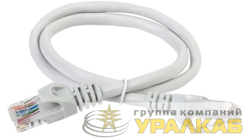 Патч-корд кат.6 UTP 0.5м сер. ITK 
