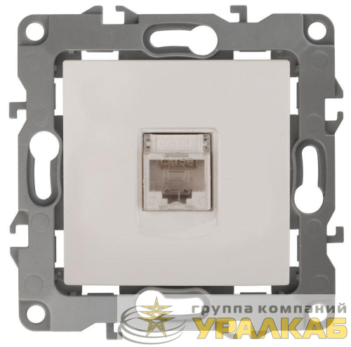 Розетка компьютерная Эра12 12-3107-02 RJ45 сл. кость Эра 