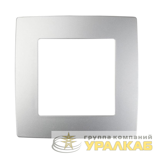 Рамка 1-м 12-5001-03 алюм. ЭРА 
