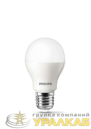 Лампа светодиодная ESS LEDBulb 11Вт 4000К нейтр. бел. E27 230В 1/12 PHILIPS 