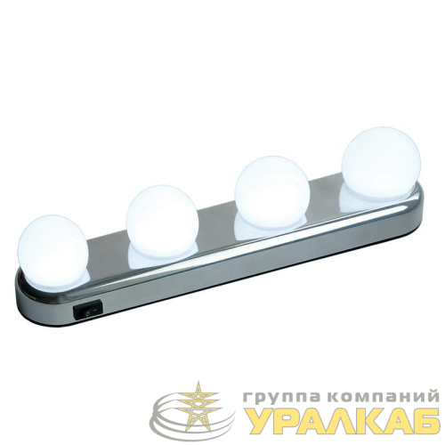 Светильник светодиодный ML-L04-sr подсветка для зеркала серебр. JazzWay 