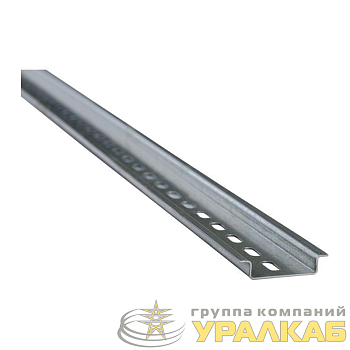 DIN-рейка L300 0.8мм оцинк. КЭАЗ 