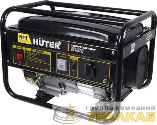 Бензогенератор DY2500L 1ф 2000Вт ручной стартер HUTER 