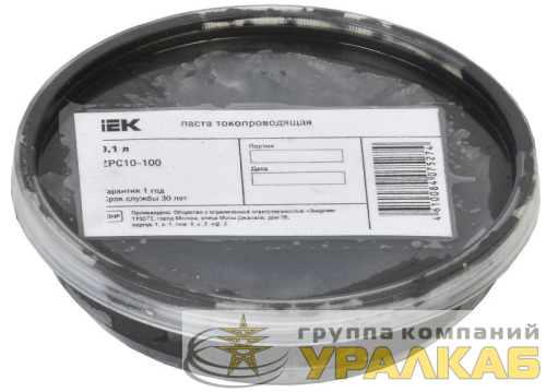Паста токопроводящая 0.1л IEK 