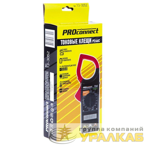 Клещи токовые P266C PROCONNECT 