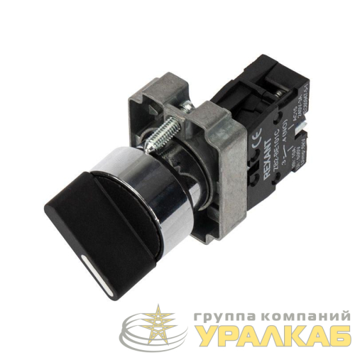 Переключатель BD21 2P короткая ручка NO Rexant 