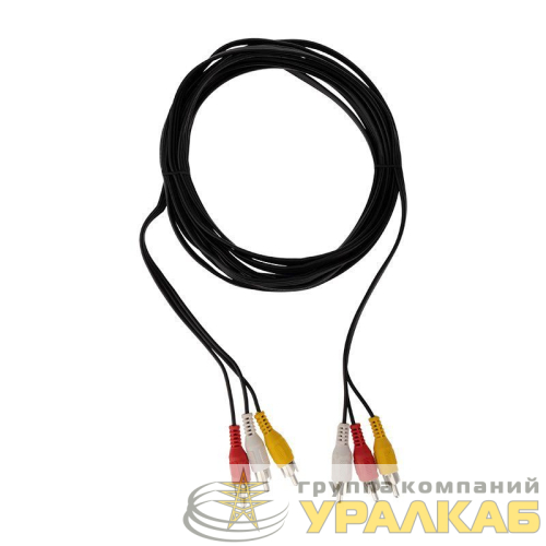Шнур 3х3 RCA 5м REXANT 