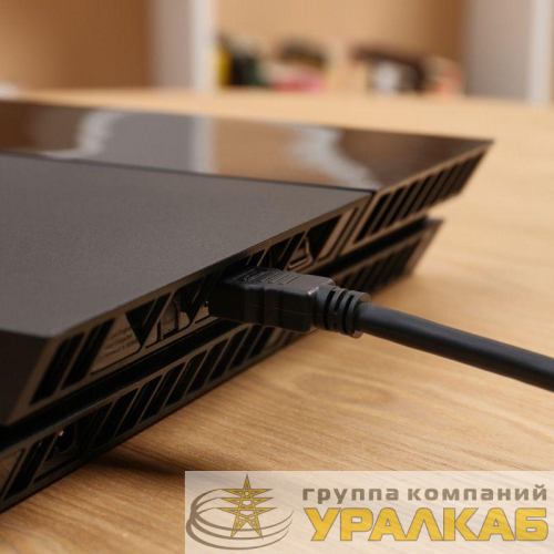 Шнур HDMI-HDMI gold 10М с фильтрами (PE bag) PROCONNECT 