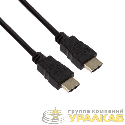 Шнур HDMI-HDMI gold 10М с фильтрами (PE bag) PROCONNECT 
