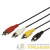 Шнур 4х4 RCA 3м Rexant Шнур 4х4 RCA 3м Rexant