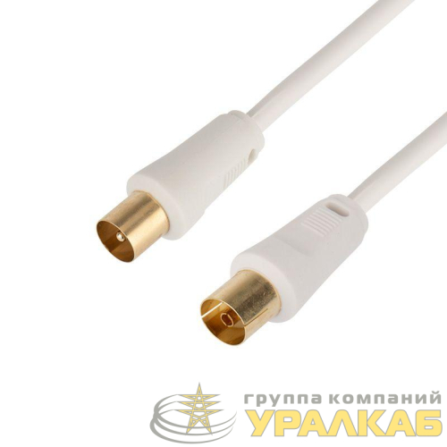 Шнур TV Plug - TV Jack 7м бел. Rexant 