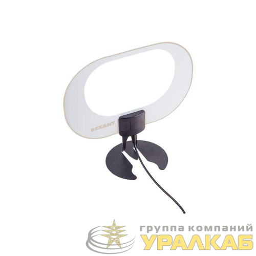 Антенна ТВ комнатная "АКТИВНАЯ" для цифрового телевидения DVB-T2 Ag-713 Rexant 