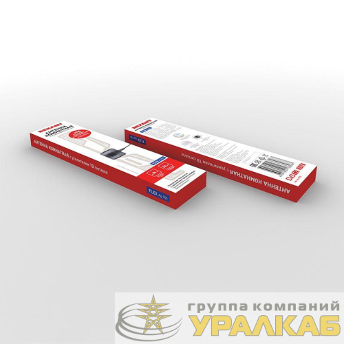 Антенна ТВ комнатная "АКТИВНАЯ" для аналогового и цифрового телевидения DVB-T2 Ag-705 Rexant 
