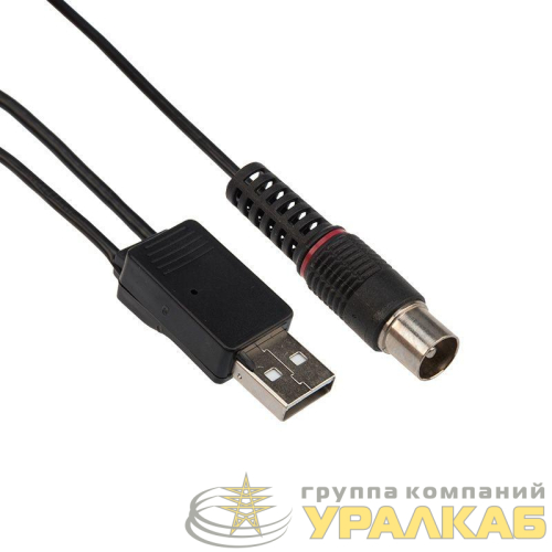 Антенна ТВ комнатная "АКТИВНАЯ" для цифрового телевидения DVB-T2 RX-269 (с USB) Rexant 